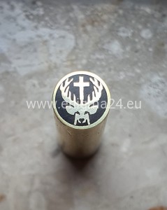 Pin mozaikowy 8mm ŚW.HUBERT