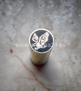 Pin mozaikowy 9mm JASTRZĄB