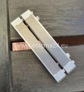 Ogranicznik szlifu z płytkami z węglika spiekanego / file guide mod2