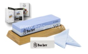 Ostrzałka do noży kamień wodny BACHER 1000/3000