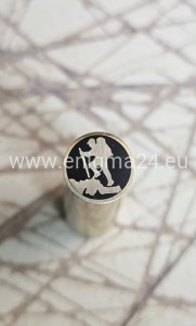 Pin mozaikowy 8mm WĘDROWNIK GÓRY