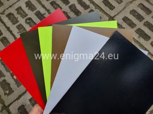 Kydex Safety Yellow arkusz ~ 200x300mm grubość 2,4mm