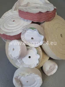 Tarcza polerska flanelowa z otworem 110/20/10