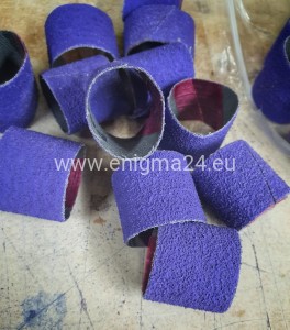 Opasta tulejka ścierna 25x25mm z ceramiki BORA P60 P120 P220 komplet 10 szt