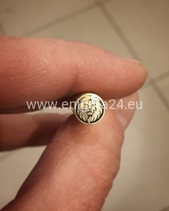 Pin mozaikowy 8mm LEW