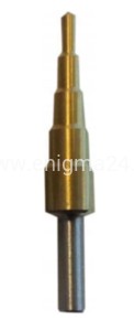 Wiertło stopniowe do metalu hss tin 4.0-12.0 mm