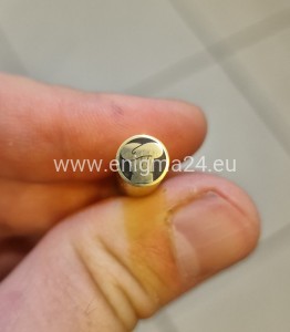 Pin mozaikowy 8mm CZAPKA KUCHARSKA