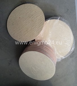 Tarcza na rzep filcowa (filc) 125mm