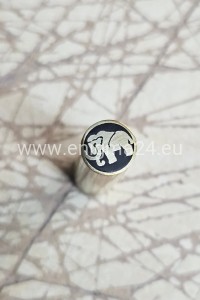Pin mozaikowy 8mm SŁOŃ