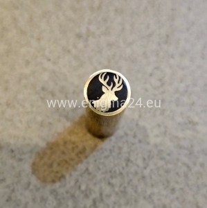 Pin obrazkowy 8mm JELEŃ mod.2