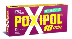 Klej POXIPOL 82g/70ml przezroczysty