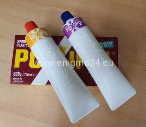 Klej POXIPOL bardzo duży 826/700ml przezroczysty POXIPULUS MAXIMUS