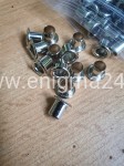 Oczka do kydexu 7,2mm - 10 sztuk SILVER